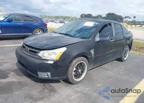 2008 Ford Focus Se/Ses z USA, uszkodzony, nr VIN 1FAHP35N58W216526